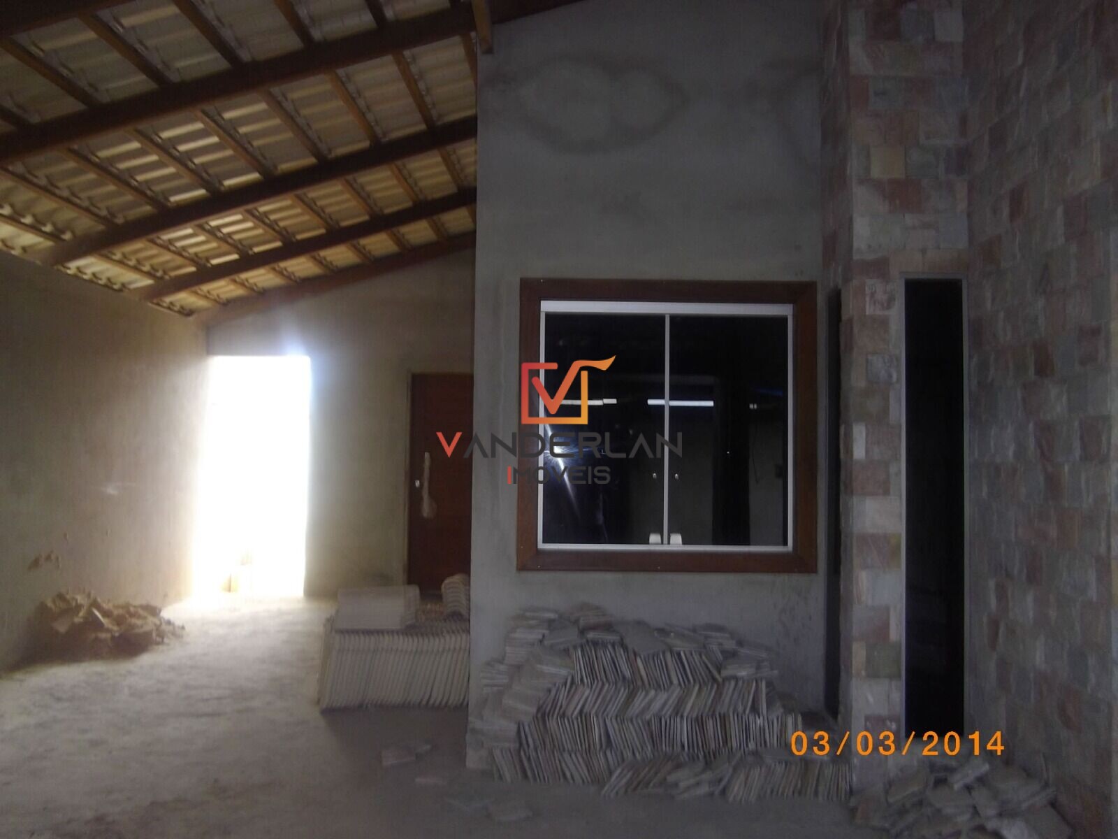 Casa em construção 3 quartos - Vanderlan Imóveis